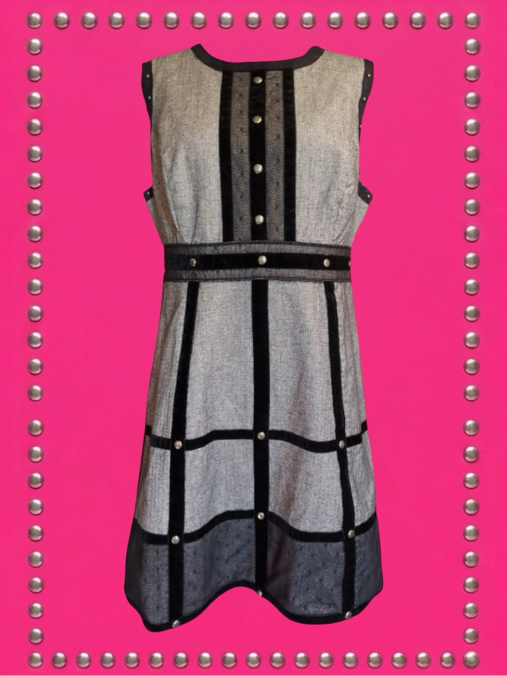 Anna Sui for Target Y2K Modern Retro Mod Dark Academia Whimsigoth Twee Dress 13